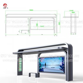 高端候車(chē)亭003