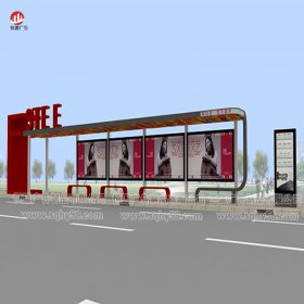 高端候車(chē)亭010