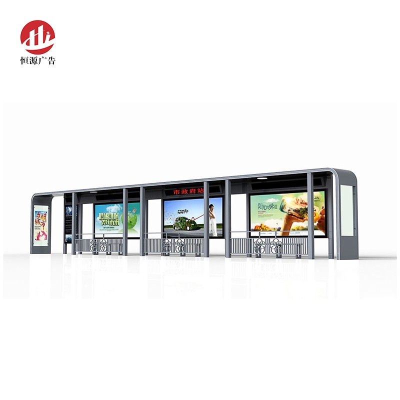 不銹鋼時(shí)尚候車(chē)亭(圖1)