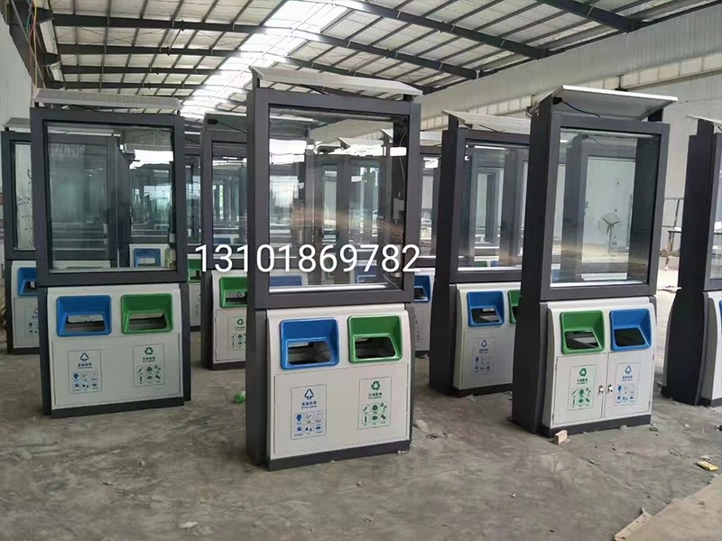 候車(chē)亭廣告垃圾箱批量定制(圖2)