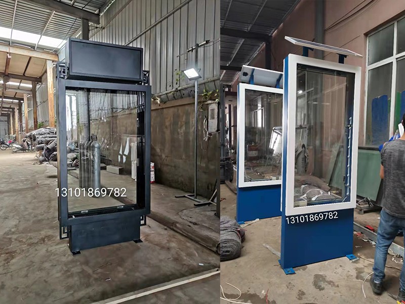 候車(chē)亭廣告垃圾箱批量定制(圖7)